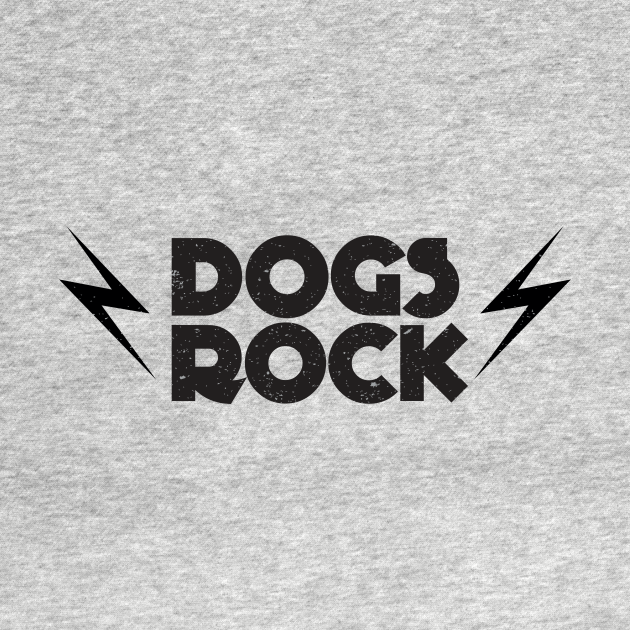 Dogs Rock Dog TShirt TeePublic